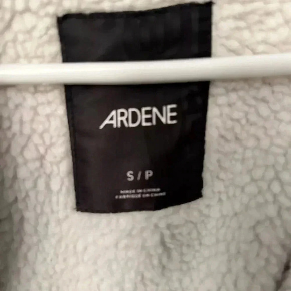 2/40$ Adorable Ardene Retro Style Fur Lined Short Jacket - Picture 2 of 5